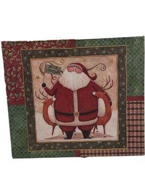 Vintage Holiday Decorative Box